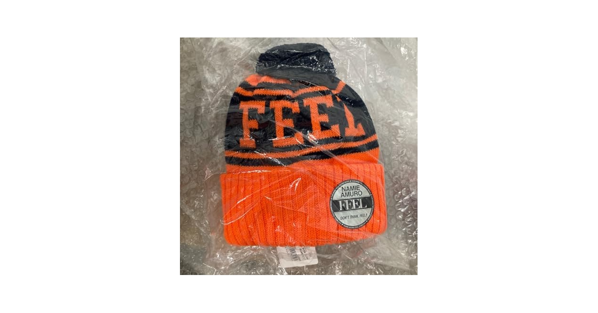 Amazon.co.jp: 安室奈美恵 FEEL フィール ニット帽 ニット